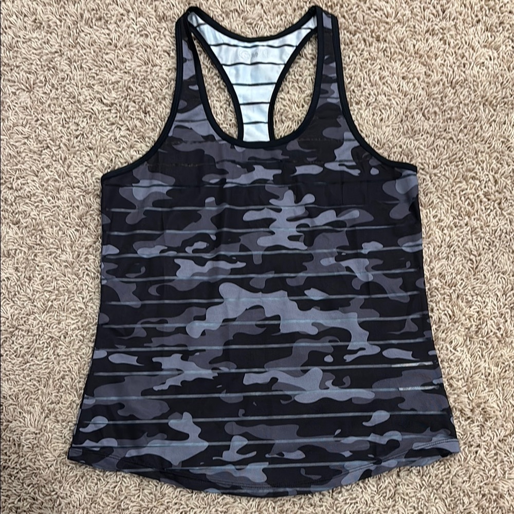 ZYIA Camo Racerback Tank Top